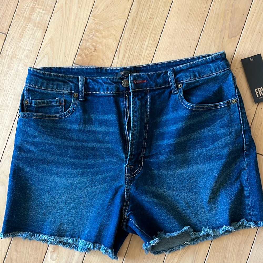 Frye 3.5” inseam denim shorts
